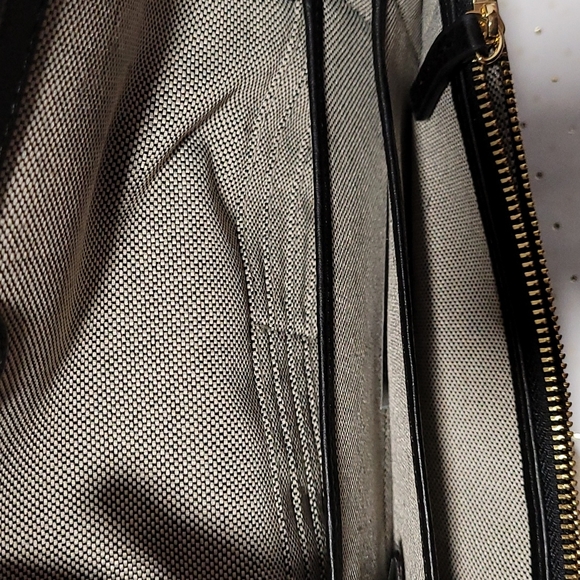 Vince Camuto Black Leather Bifold Accordian Organizer Cash Wallet - Picture 9 of 10